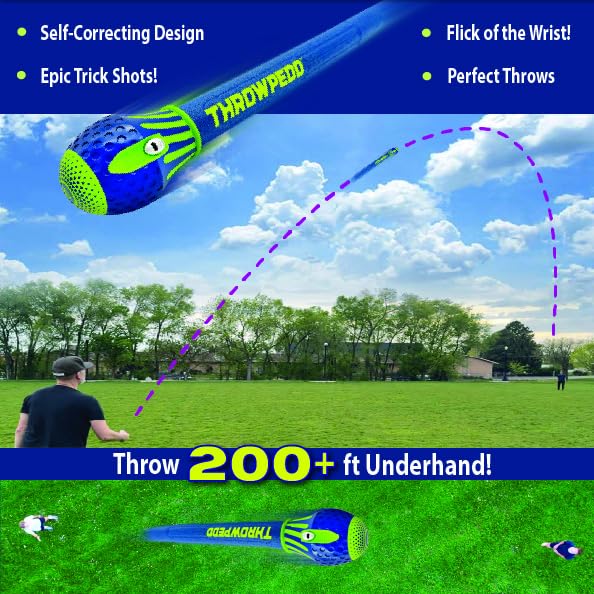 Family Outdoor Throw and Catch Game - Long-Distance Foam Toy for Kids & Adults