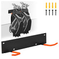 Koalafast Golf Bag Wall Mount, Heavy Duty Golf Bag Holder for Garage, 2-Golf Bag Storage Space Saving Golf Bag Rack with Protective Rubber Coating (1 Pack)