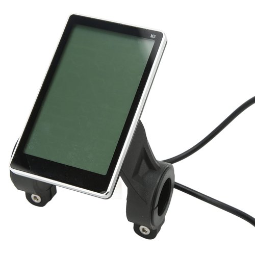 LCD Control Panel, Replacement 5 Pine Scooter LCD Display Meter Stable for 22 2mm Electric Bikes