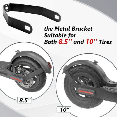 aibiku Rear Fender with Metal Braket for Xiaomi M365 Electric Scooter Replacement Part Accessory