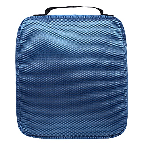 Blue Fishing Lure Bag Organizer Tackle Binder Waterproof Storage Case