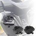 Scooter Accessories Front Storage Box Cover for NMAX N-MAX 155 125 NMAX155 NMAX125 V3 2025-2026, ABS Plastic Tool Case Lid Upgraded Left Side Pocket Cover Cap, Direct Fit Replacement (Black)