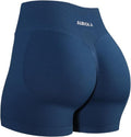 AUROLA Workout Shorts for Women - No Roll Up, Squat Proof, Seamless Compression | Sizes 2.5 to 6.5
