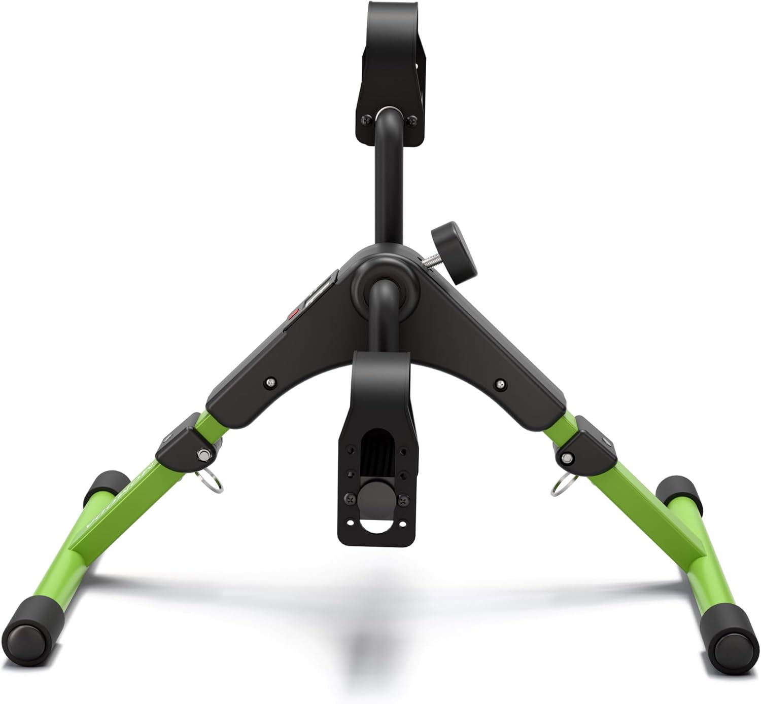 Pedal Exerciser - Foldable Desk Exercise Bike for Legs and Arms with LCD Monitor - Black/Green