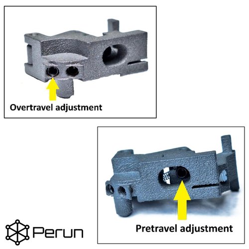 Perun Mosfet Accessory Designed for V2 Hybrid Drop-in mosfet - Compatible with Most Version 2 AEG Gearboxes (SP-V2-XX)