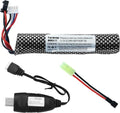 Airsoft Gel Blaster Battery - 11.1V 2000mAh Rechargeable Water Bead Battery with Mini Tamiya Plug - 1 Pack