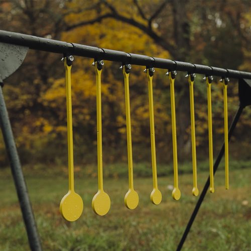 Caldwell AR500 Rimfire KYL Challenge Target with 1/4 Inch Thickness, Rifle Rated for Precision Shooting and Target Practice