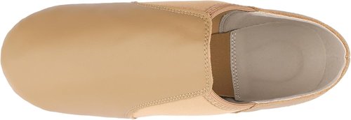 Linodes Unisex Jazz Shoes - Slip-On Leather Dance Footwear for Men & Women