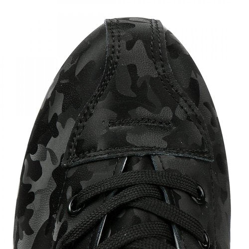 Womens Roller Skates Classic High-top Roller Skates Four-Wheel Roller Skates Shiny Camouflage Roller Skates for Adult Youth Boys Girls Outdoor with Shoes Bag (Black camo,40-US:8.5)