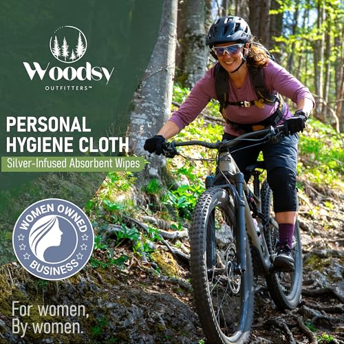 Reusable Silver-Infused Pee Cloth for Women - Eco-Friendly, Hygienic Travel & Camping Wipe