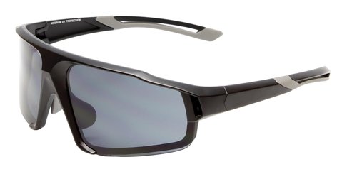Calabria Cross-Court Black/Grey Pickleball Sunglasses for Women Pickleball Glasses for Men Racquetball Protective Eyewear Outdoor Sunglasses Men Sport Tennis Golf Volleyball Squash Cricket Glasses