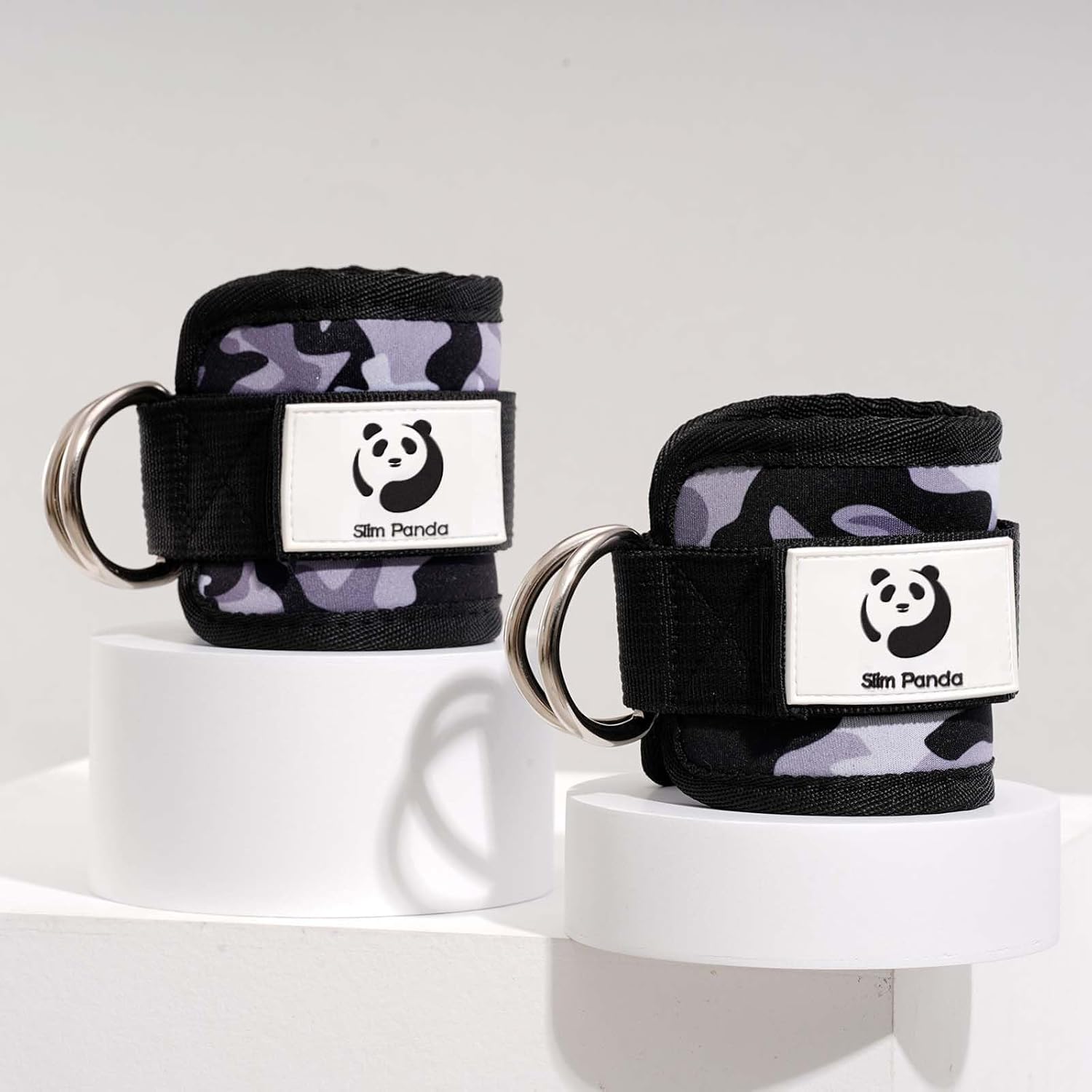Slim Panda Ankle Strap | Adjustable Ankle Cuff for Cable Machine Workouts - Ideal for Glute & Leg Exercises