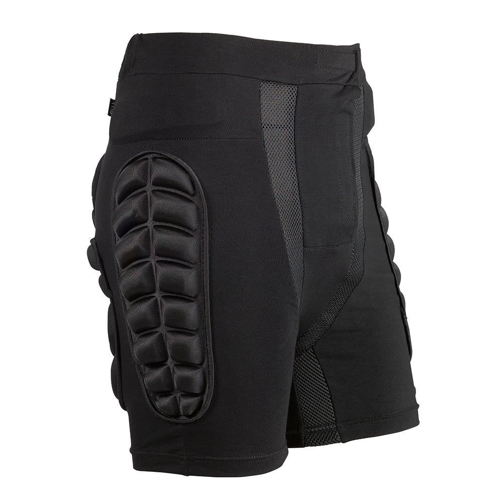 TTIO Padded Shorts Protective Gear Guard Impact Pad Ski Ice Skating Snowboard Skateboard Hip Butt Tailbone Protection for Men Women Black