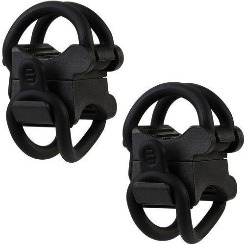 WHTCHSU 2 Pcs Universal Flashlight Bike Mount for Flashlight