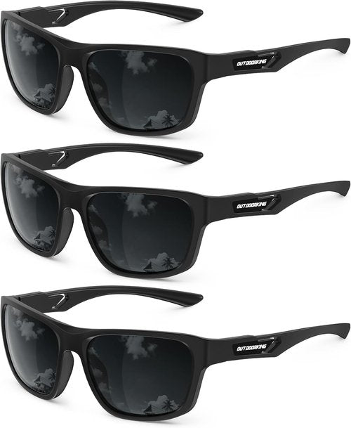 KALIYADI Polarized Sunglasses Men Sports-Sunglasses: Classic Sun Glasses for Driving, Fishing for Women with UV400 Protection