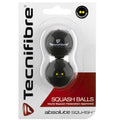 Tecnifibre Double Yellow Dot Squash Ball – 2 Balls