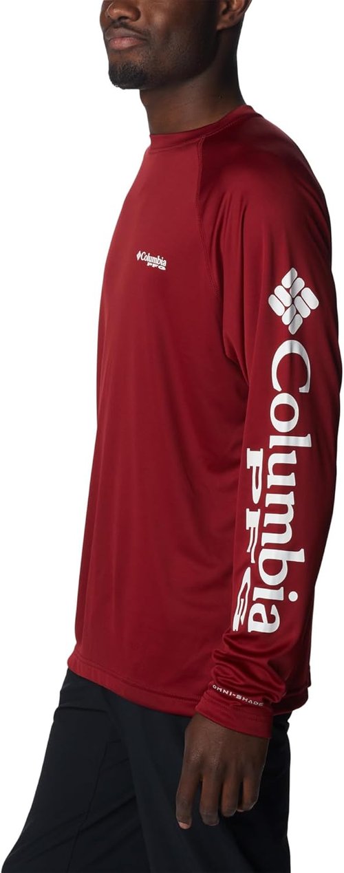 Columbia Men's PFG Terminal Tackle Long Sleeve Fishing Shirt - Quick-Dry Fabric | UPF 50 Protection