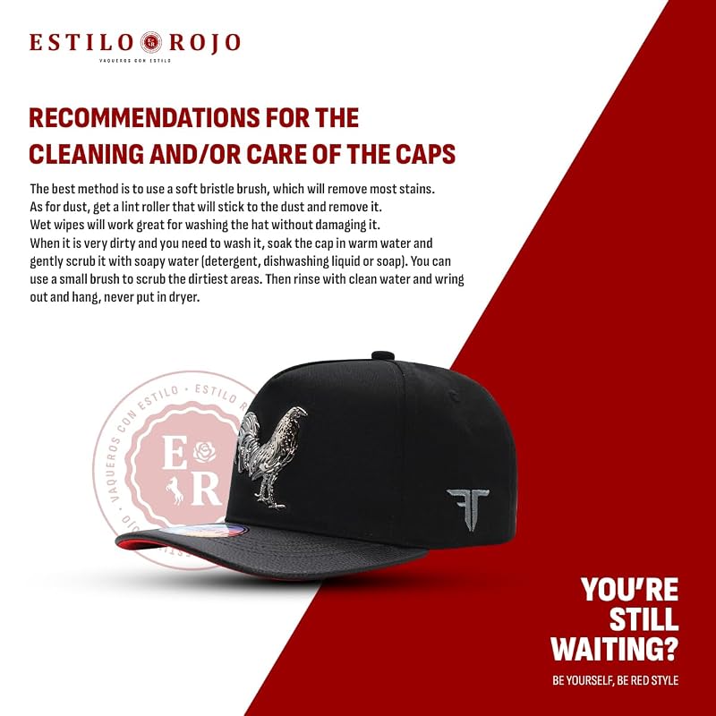 El Gallo Hat Rooster Baseball Cap - Premium Adjustable Unisex Hat