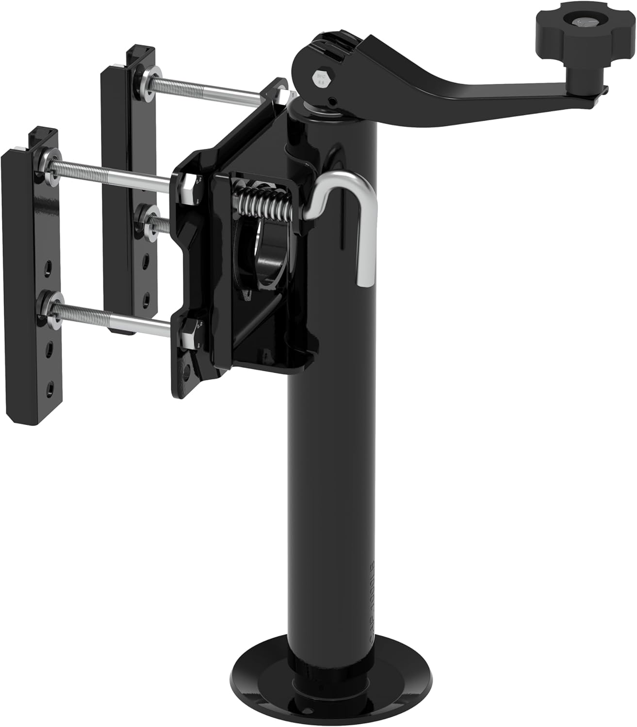 Swivel Bolt-On Trailer Jack - 10" Vertical Movement with Mounting Hardware | 1000 lbs Capacity