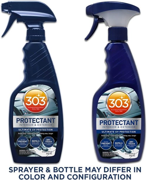 303 Automotive Protectant - 16oz | 303 Leather 3-in-1 Complete Care - 16 fl. oz.