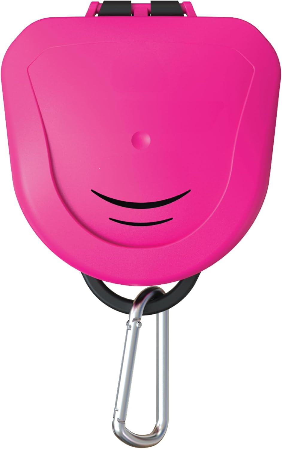 Skiennix Ventilated Protective Mouth Guard Case - Stylish Pink Design for Optimal Safety