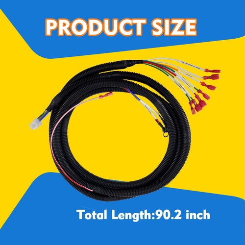 CLUBRALLY Golf Cart Control Wiring Harness for 36V EZGO Electric PDS Models, Fits Controller#73326-G02, Controller Main Wiring Harness, OEM#74324-G01/74324-G02