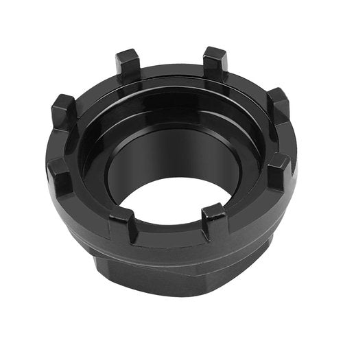 QKURT Lockring Tool, 8-Tooth Splines Bottom Bracket Tool Sealed Cartridge Tool Compatible with SRAM Truvativ ISIS 8-Notch Bottom Bracket Cups