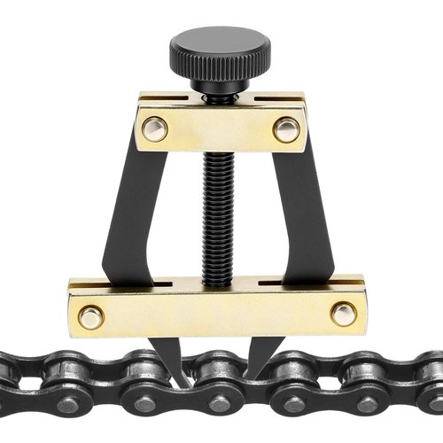 QWORK #25-60 Universal Roller Chain Tools Kit, Carbon Steel Chain Breaker, Cutter, Holder & Puller for Bicycles, Motorcycles, and ATVs