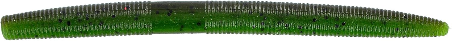 Yamamoto 5' Senko Green Pumpkin Soft Baits - Watermelon Laminate | 10 Pack for Fishing Success