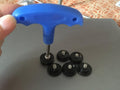 Dree 6X Golf Weights Kit for Ping G30/G/G35/LS/SF/TEC Driver & Cobra King F7 Driver (6g, 8g, 10g, 12g, 14g, 16g) - Black
