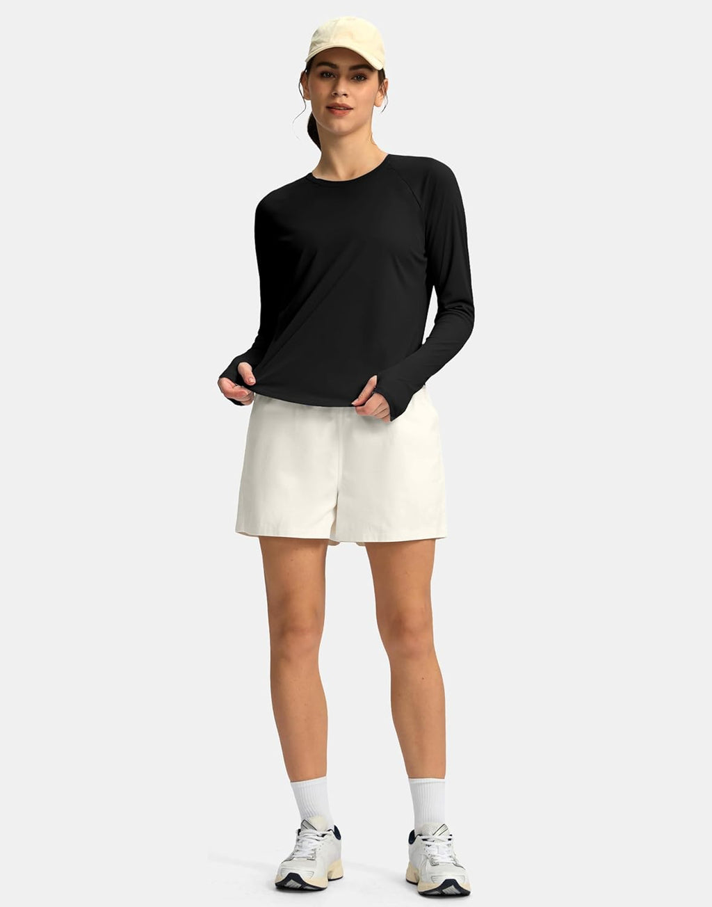 Soothfeel Women's Long Sleeve Workout Shirt - UPF 50+ UV Protection & Quick Dry Fabric