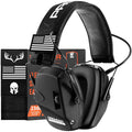 PROHEAR Electronic Ear Protection with 4X Sound Amplification, Noise Reduction Safety Earmuffs, NRR 23dB Noise Reduction Headphones for Loud Work Environments – Black