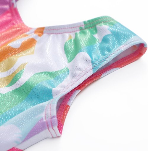 HOZIY Gymnastics Leotards for Girls - Unicorn, Rainbow & Mermaid Designs | Toddler Sizes Available