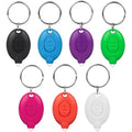 28 Pcs LED Keychain Flashlight Mini Keychain Light Ultra Bright Tiny Flashlight Small Portable Light Battery Powered with Key Ring for Outdoor Activities And Emergency Lightning, 7 Colors of Shells
