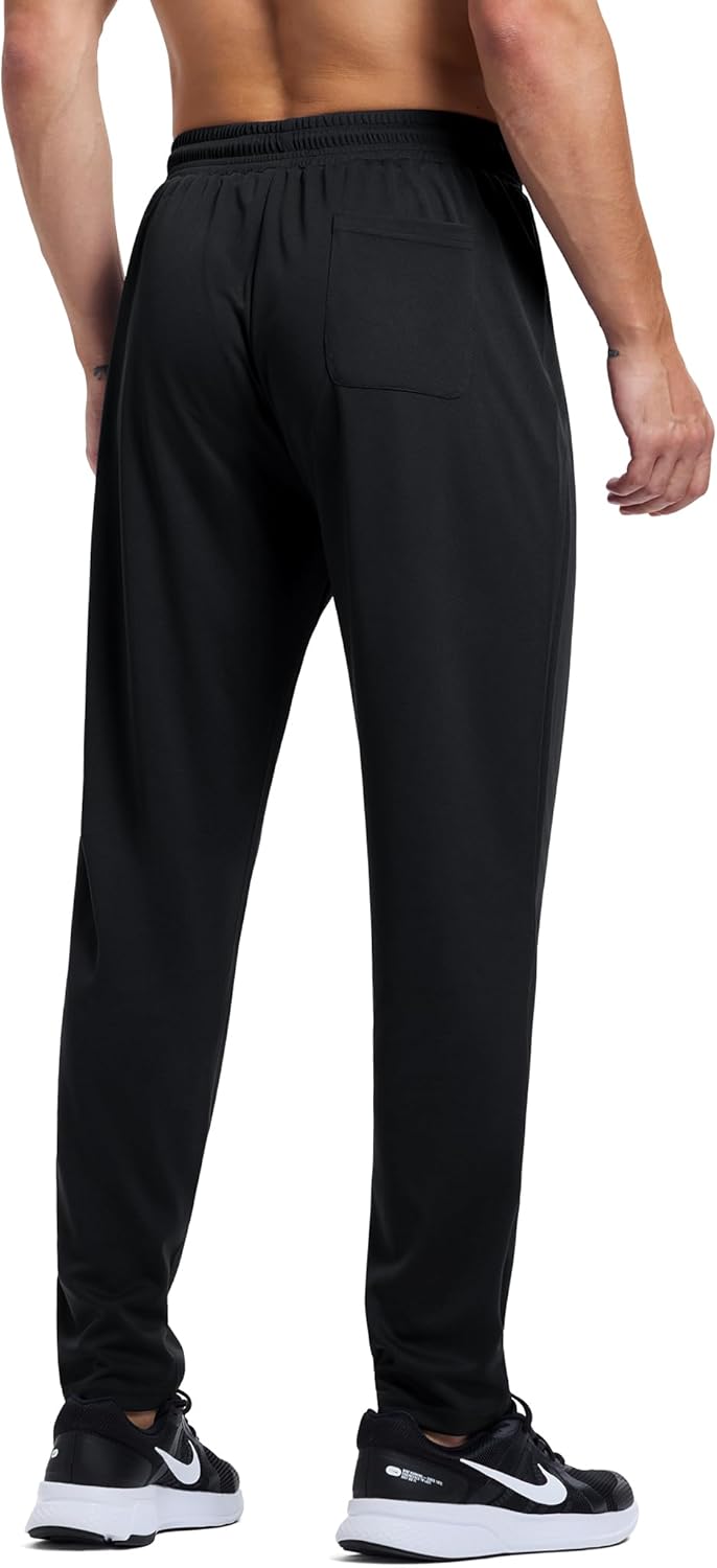 Skiennix Men's Athletic Sweatpants - Lightweight Quick-Dry Joggers with Pockets for Gym & Lounge