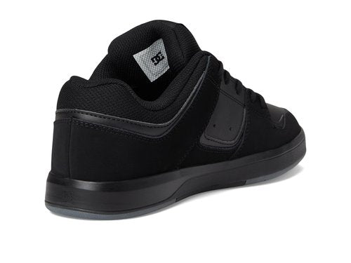 DC Shoes Mens Cure Skate Shoe Black/Black