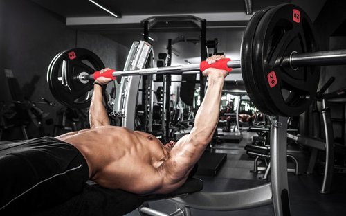 Mega Pumpz - Thick Dumbbell Grips (Set of 2) - Barbell Fat Grip Weight Lifting Gym Workout Equipment - Non Slip Rubber Lifting Grips for Bigger Biceps - Ergonomic Training Bodybuilding Thick Bar Grip Set