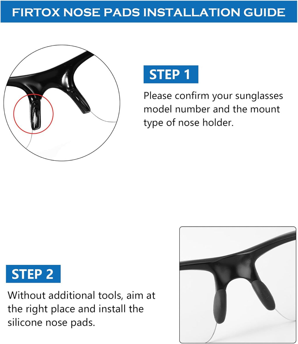 Oakley Replacement Earsocks & Nosepieces Rubber Kit - Compatible with Flak 2.0 & Flak 2.0 XL