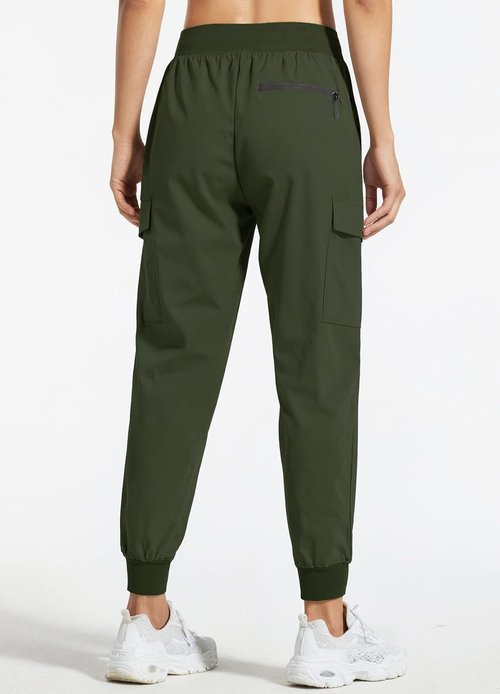 Libin Women's Cargo Joggers - Lightweight Quick-Dry Hiking Pants for Casual Travel | Versatile Comfort