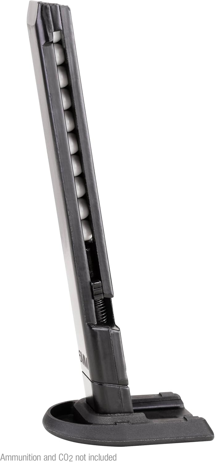 Walther PDP Compact Airsoft Gun - Optics-Ready 6mm BB Pistol with RDS8 Red Dot Sight