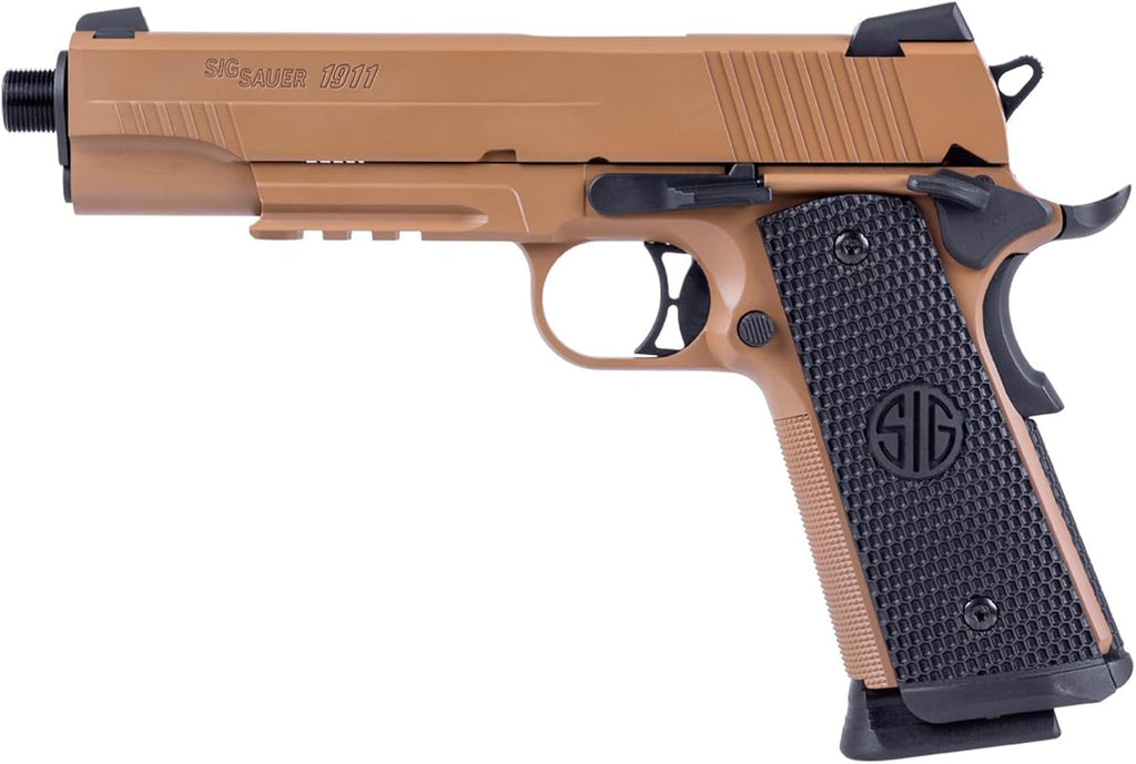 Sig Sauer 1911 Emperor Scorpion Air Pistol - 4.5mm CO2-Powered Semi-Auto with 17rd Magazine