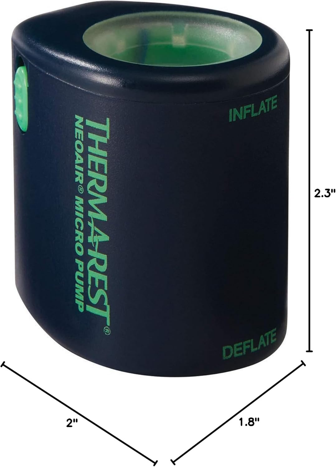 Therm-a-Rest NeoAir Micro Electric Air Pump - Compact & Efficient for Sleeping Pads | Black