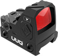UUQ Mini Reflex Red Dot Sight - Shake Awake Optic for Rifles, Pistols & Shotguns | 2MOA, 12 Brightness Settings