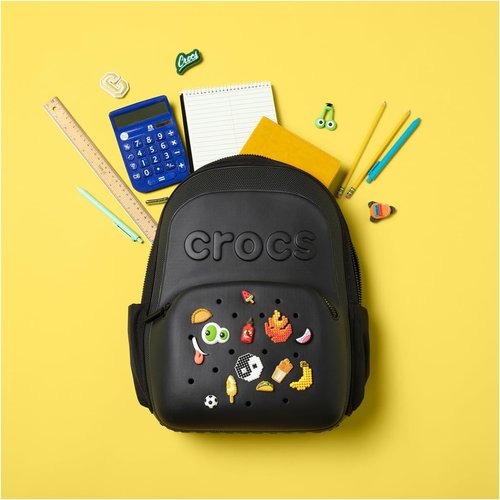 Crocs Classic Backpack - Personalize with Jibbitz Charms | Black | One Size