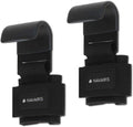 Navaris Weight Lifting Hook Straps - Durable Neoprene Wrist Support Straps for Deadlifts & Chin Ups