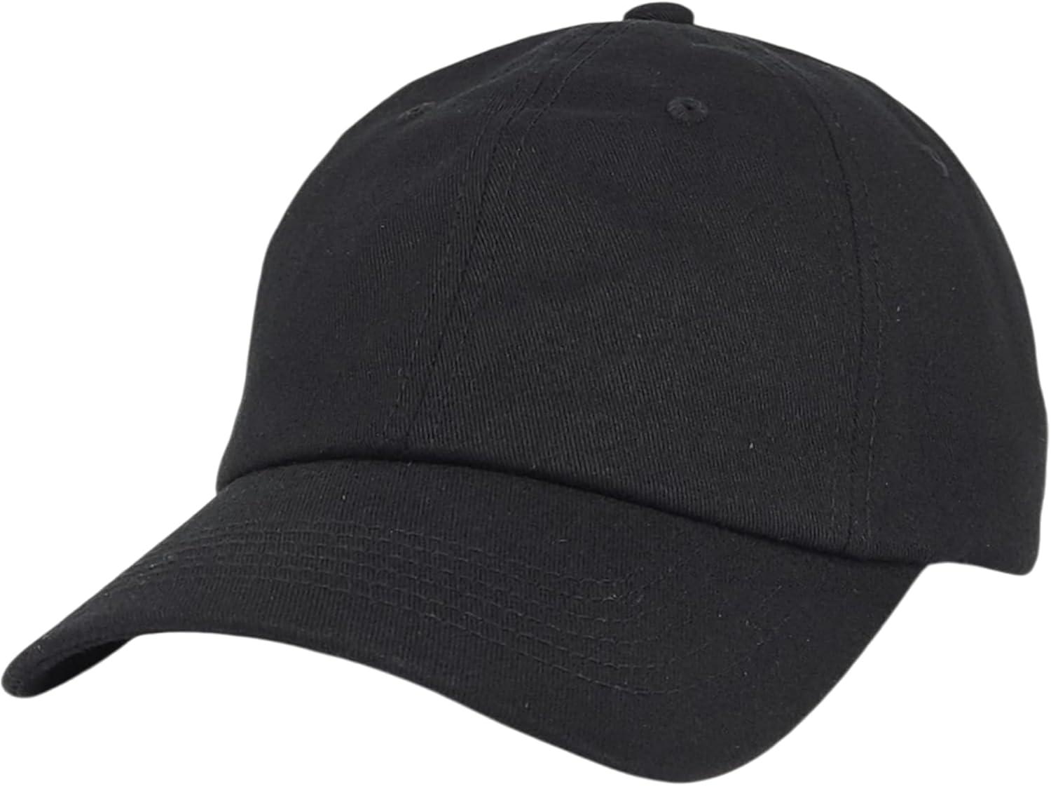 Classic Dad Hat - Cotton Low-Profile Baseball Cap | Adjustable, Breathable & Packable