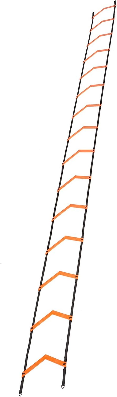 JAWKU Speed Ladder - Extra Long 21-Foot, 15 Rungs for Enhanced Balance & Agility Training