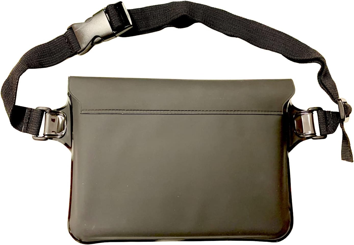 Skiennix Waterproof Waist Pouch - Dry Belt Bag Fanny Pack for Keys, Wallet & Phone | Ideal for Swimming & Surfing (Black)