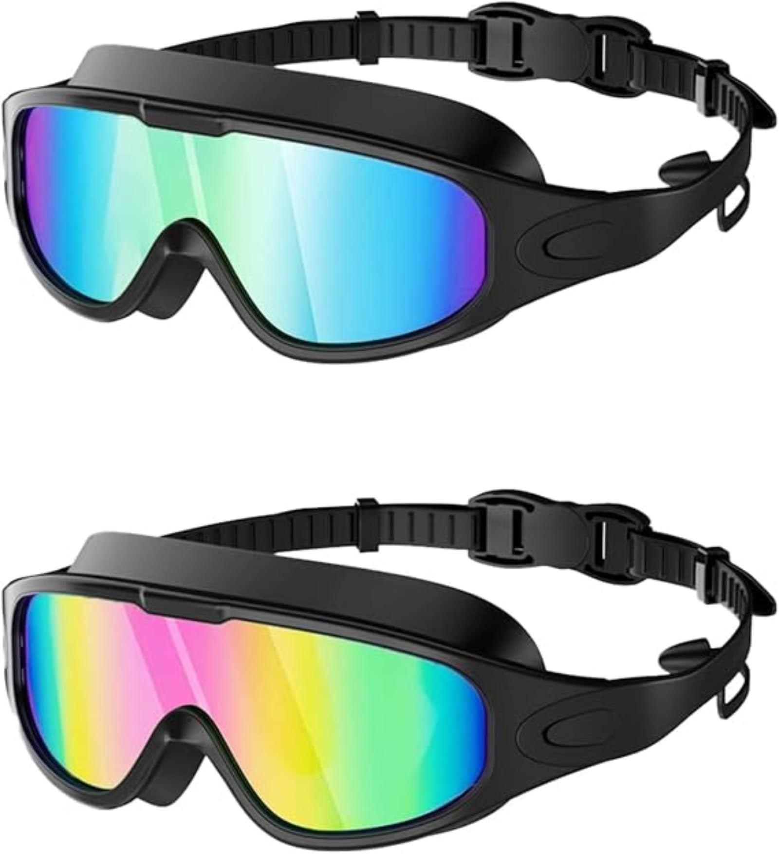 Aby coolswi Swim Goggles, Swimming Goggles No Leaking Full Protection Adult Men Women Youth (Modern)