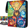 9 Pocket Card Binder for MTG YGO PTCG - Holds 900 Cards, Premium Organizer MTG-5
